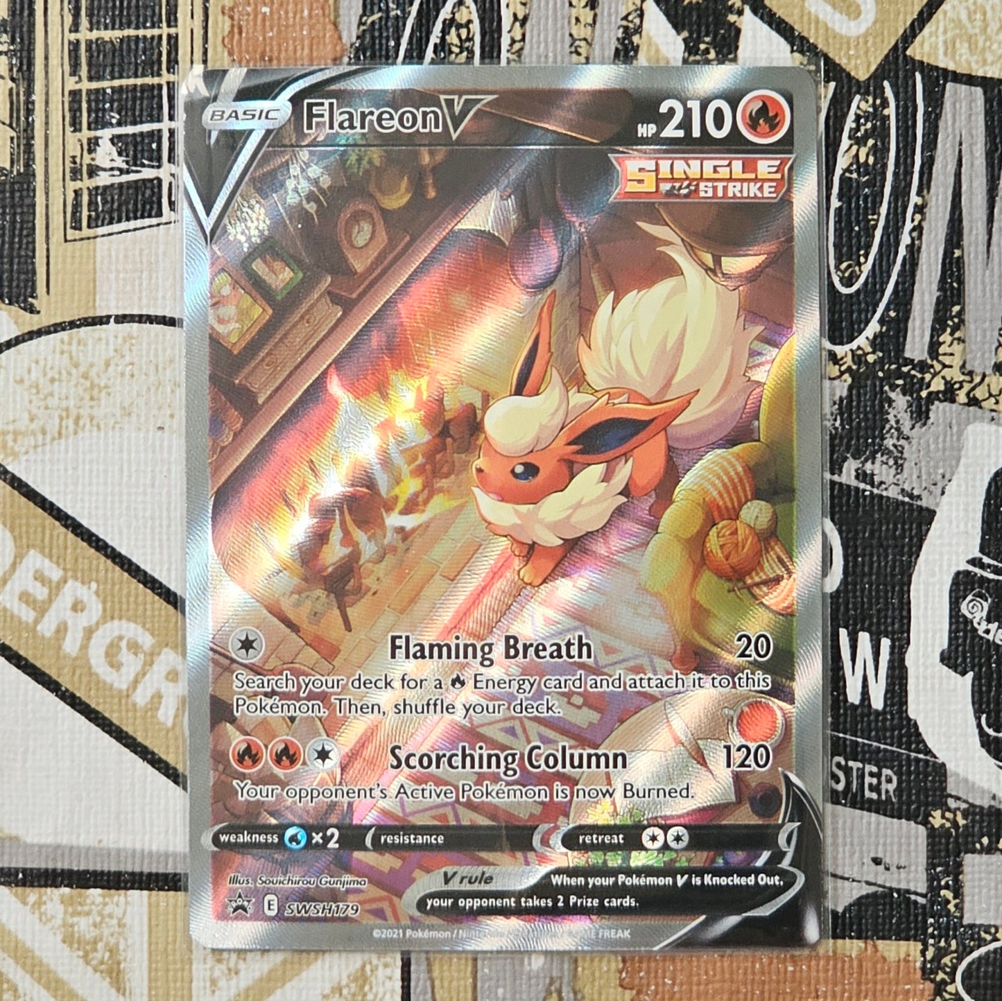 Flareon V SWSH179 Promo