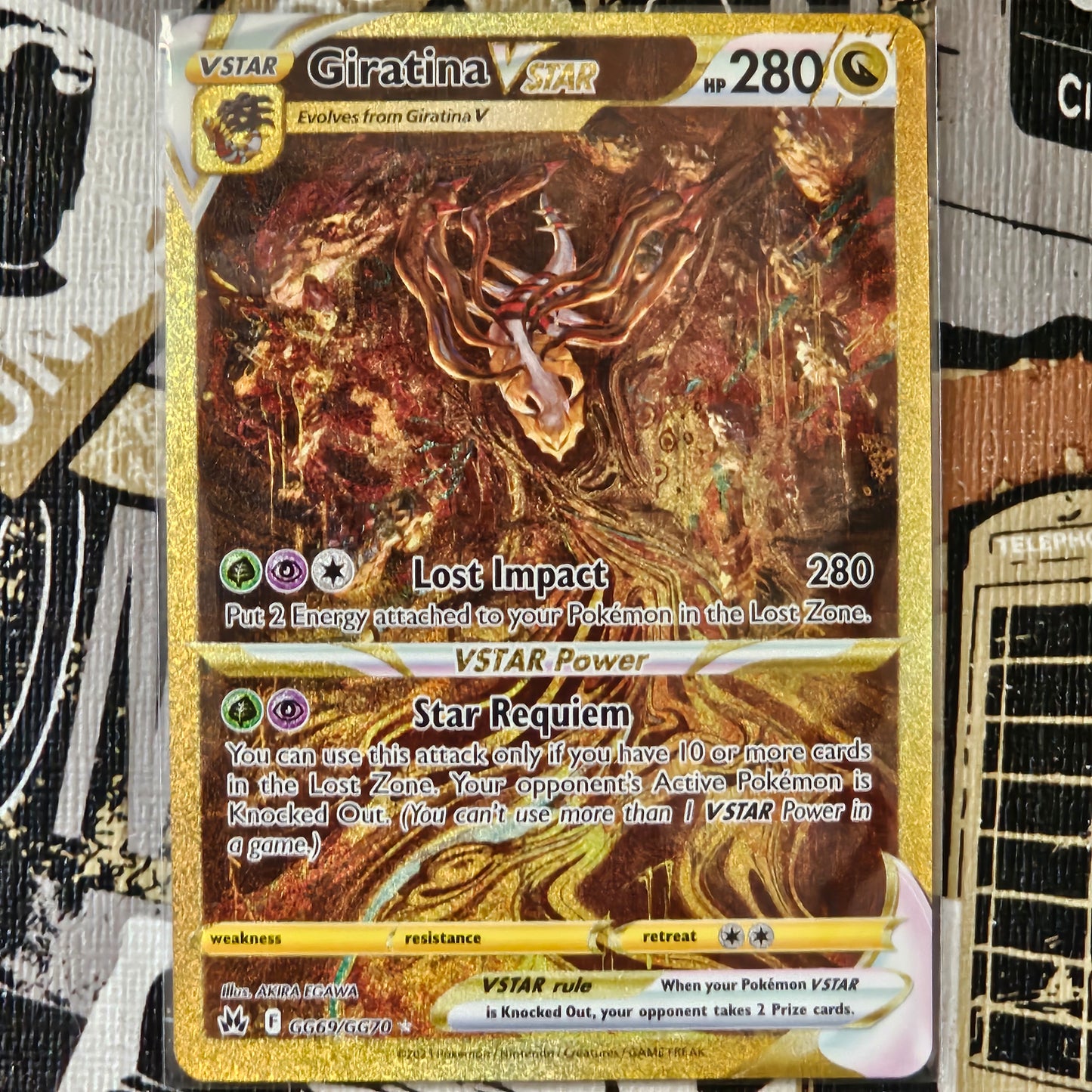 Giratina VStar GG69/GG70 Secret Rare