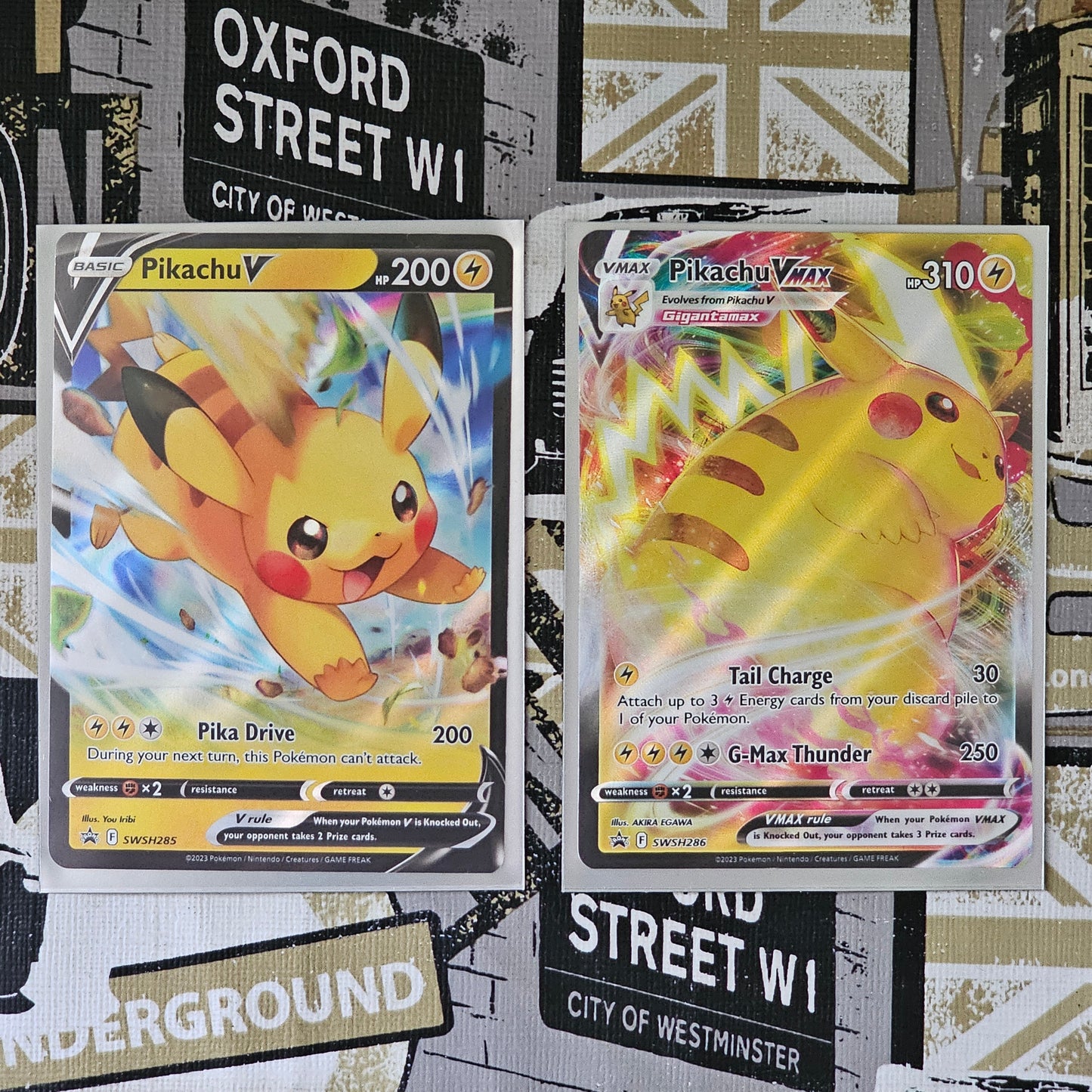 Pikachu V/VMax Promo Set