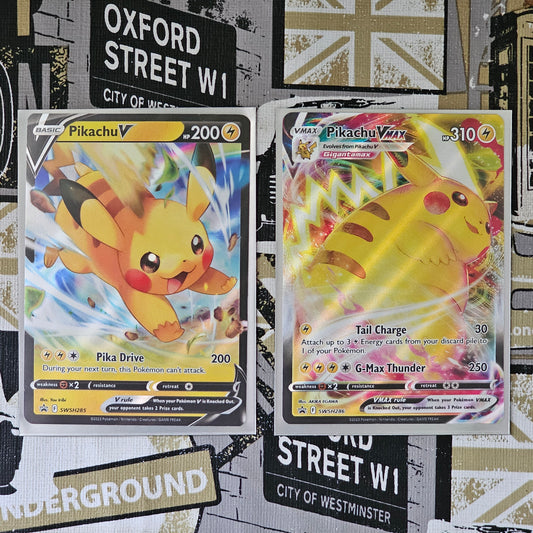 Pikachu V/VMax Promo Set