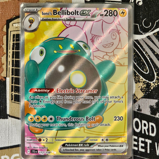 Iono's Bellibolt ex 172/159 Ultra Rare