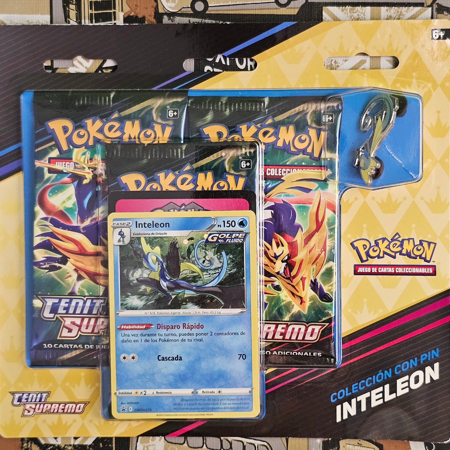 Cenit Supremo Blister Pin Collection Español