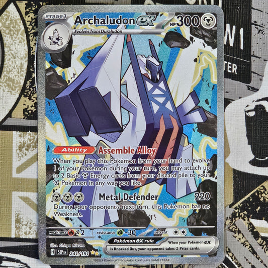 Archaludon ex 241/191 Illustration Rare