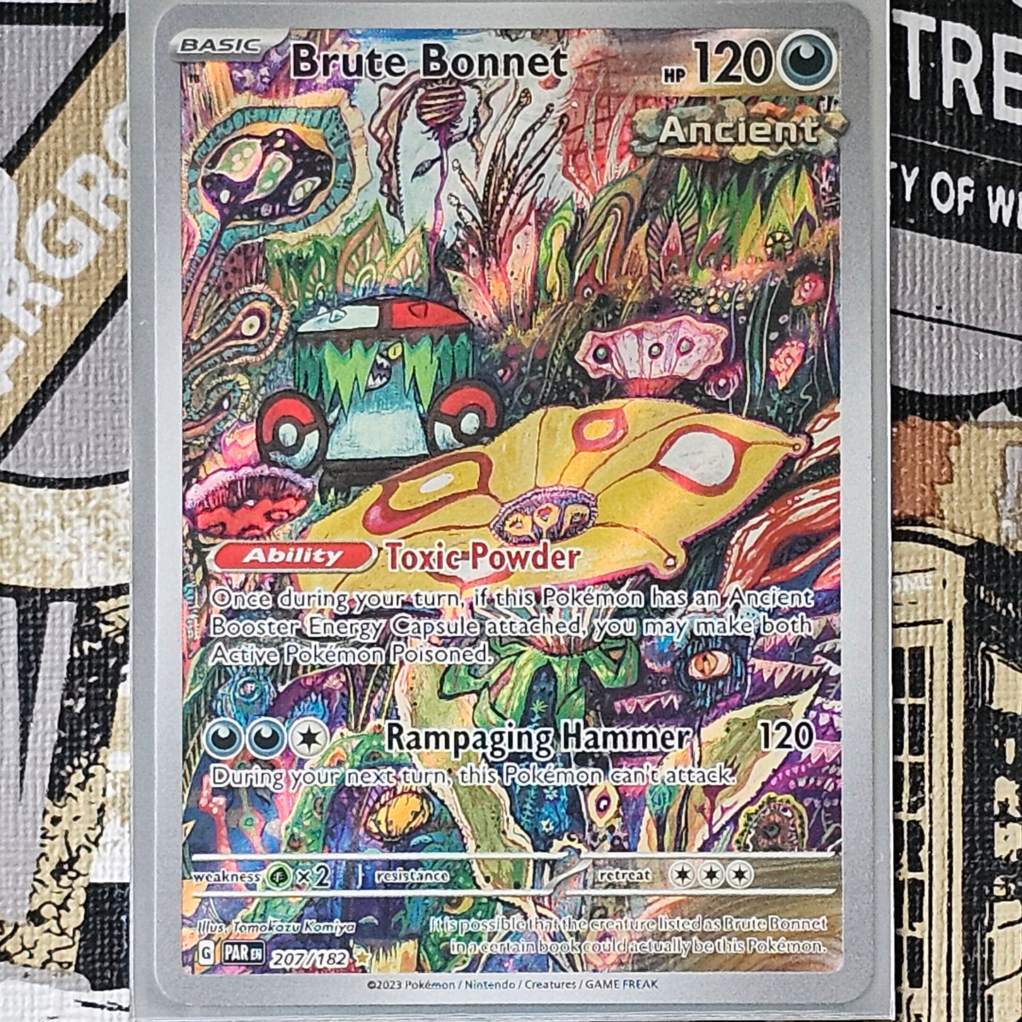 Brute Bonnet 207/182 Illustration Rare