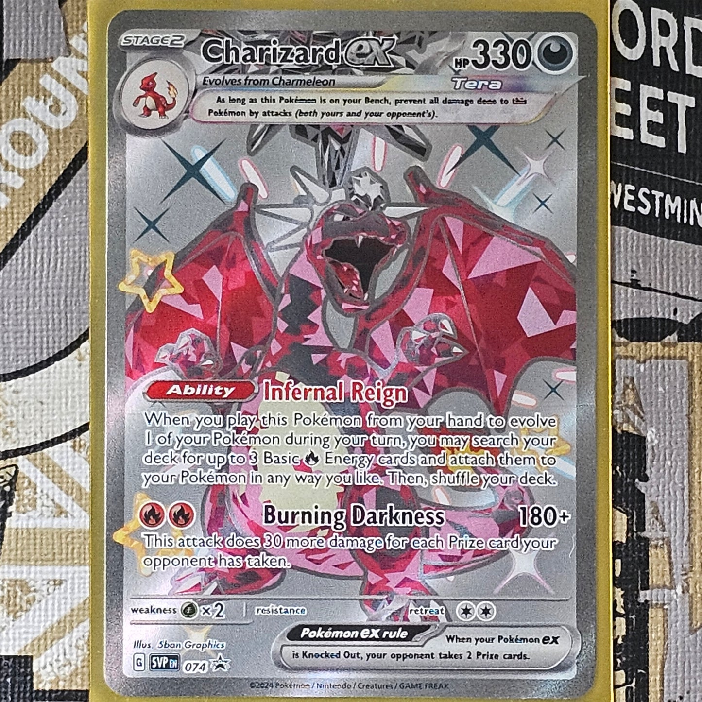 Charizard ex SVP074 Promo