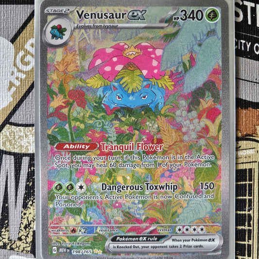 Venusaur ex 198/165 Special Illustration Rare