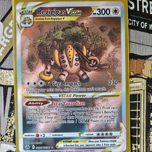 Regigigas VStar GG55/GG70 Holo Rare