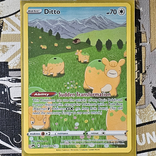 Ditto GG22/GG70 Holo Rare