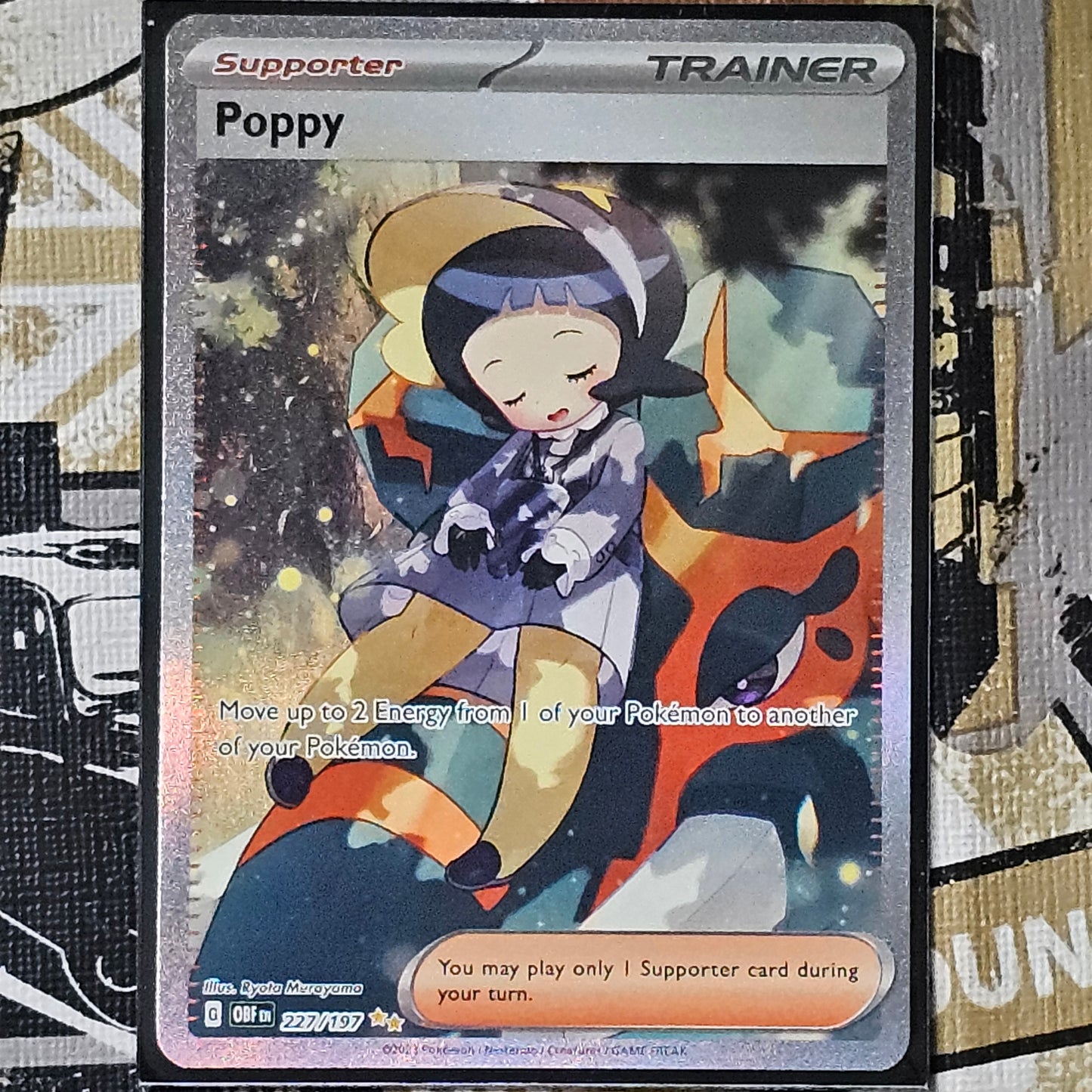 Poppy 227/197 Special Illustration Rare