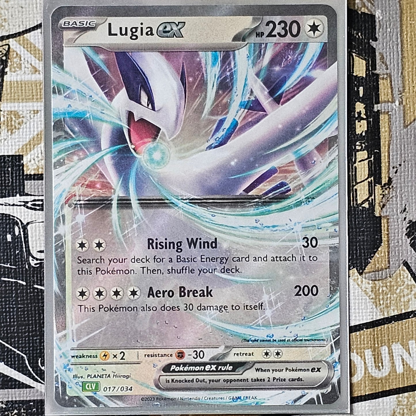 Lugia ex 017/034 Classic Collection