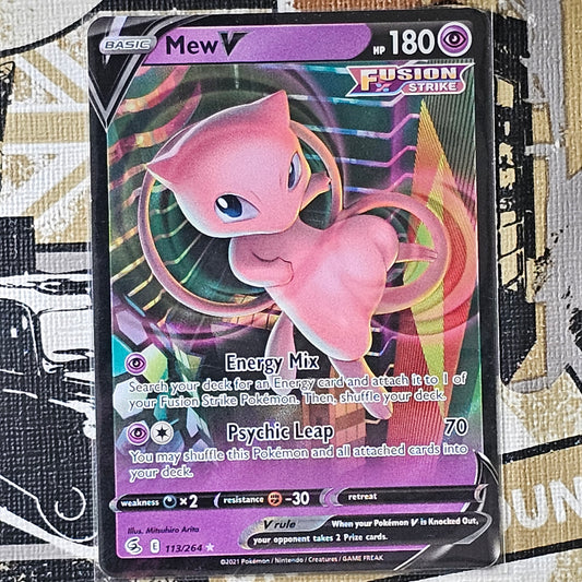 Mew V 113/264 Ultra Rare