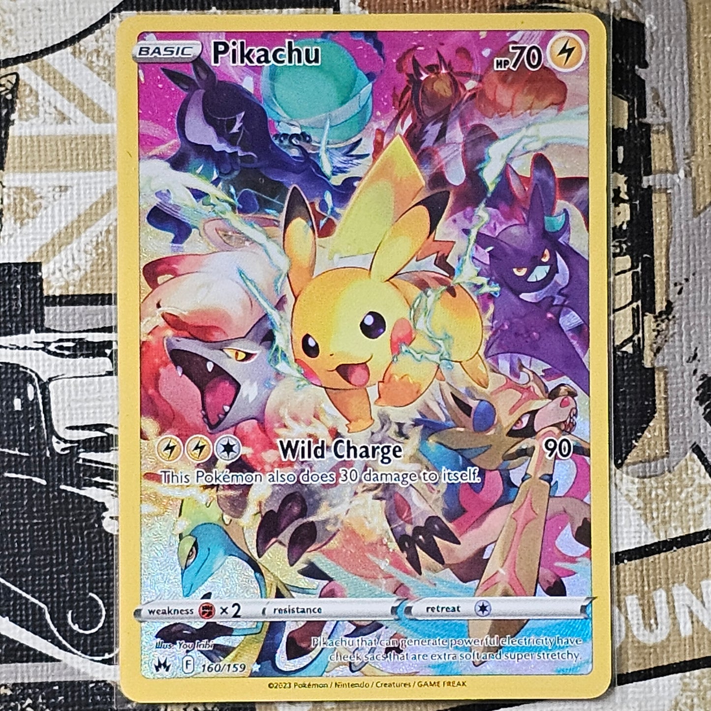 Pikachu 160/159 Secret Rare