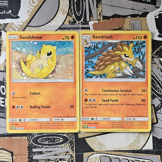 Sandshrew&Sandslash Deck Exclusives