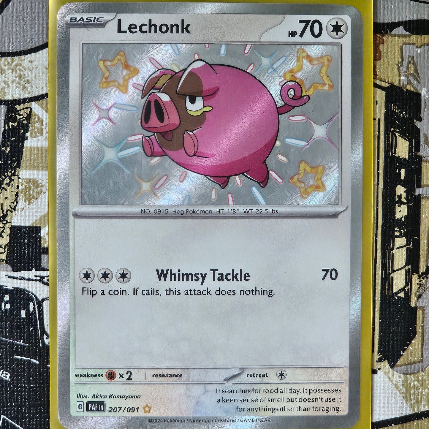 Lechonk 207/091 Shiny Rare