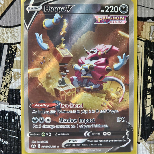 Hoopa V GG53/GG70 Holo Rare
