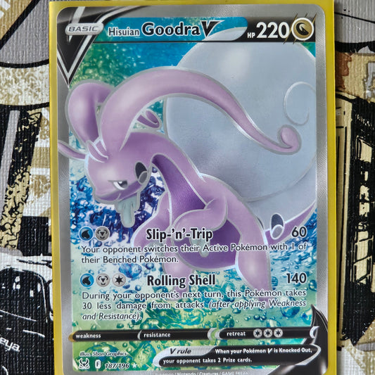 Hisuian Goodra V 187/196 Ultra Rare