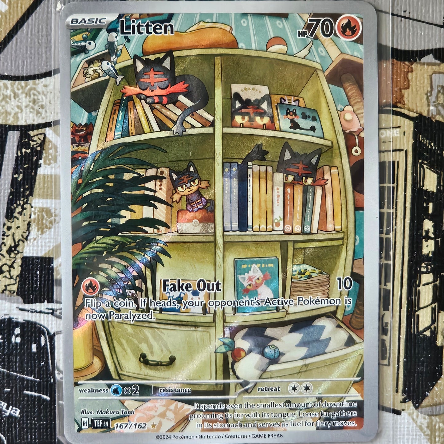 Litten 167/162 Illustration Rare