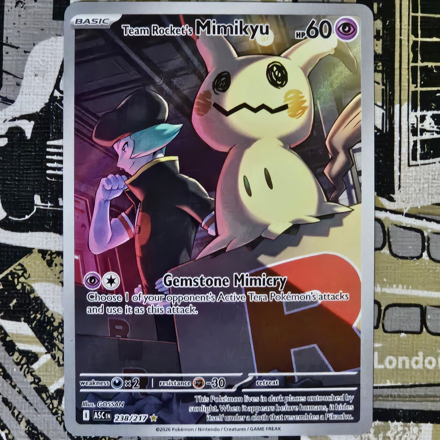 Mimikyu 238/217 Illustration Rare