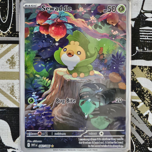 Sewaddle 087/086 Illustration Rare