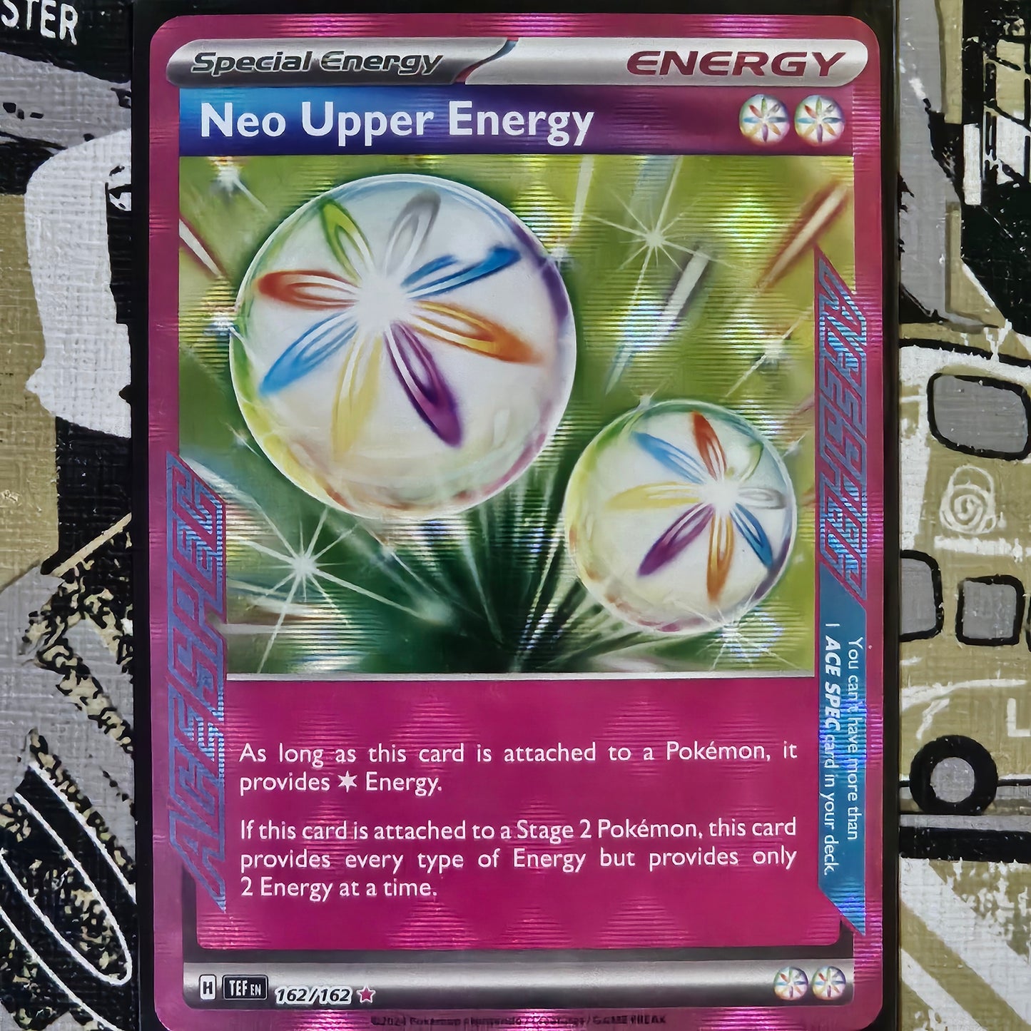 Neo Upper Energy 162/162 ACE Spec Rare