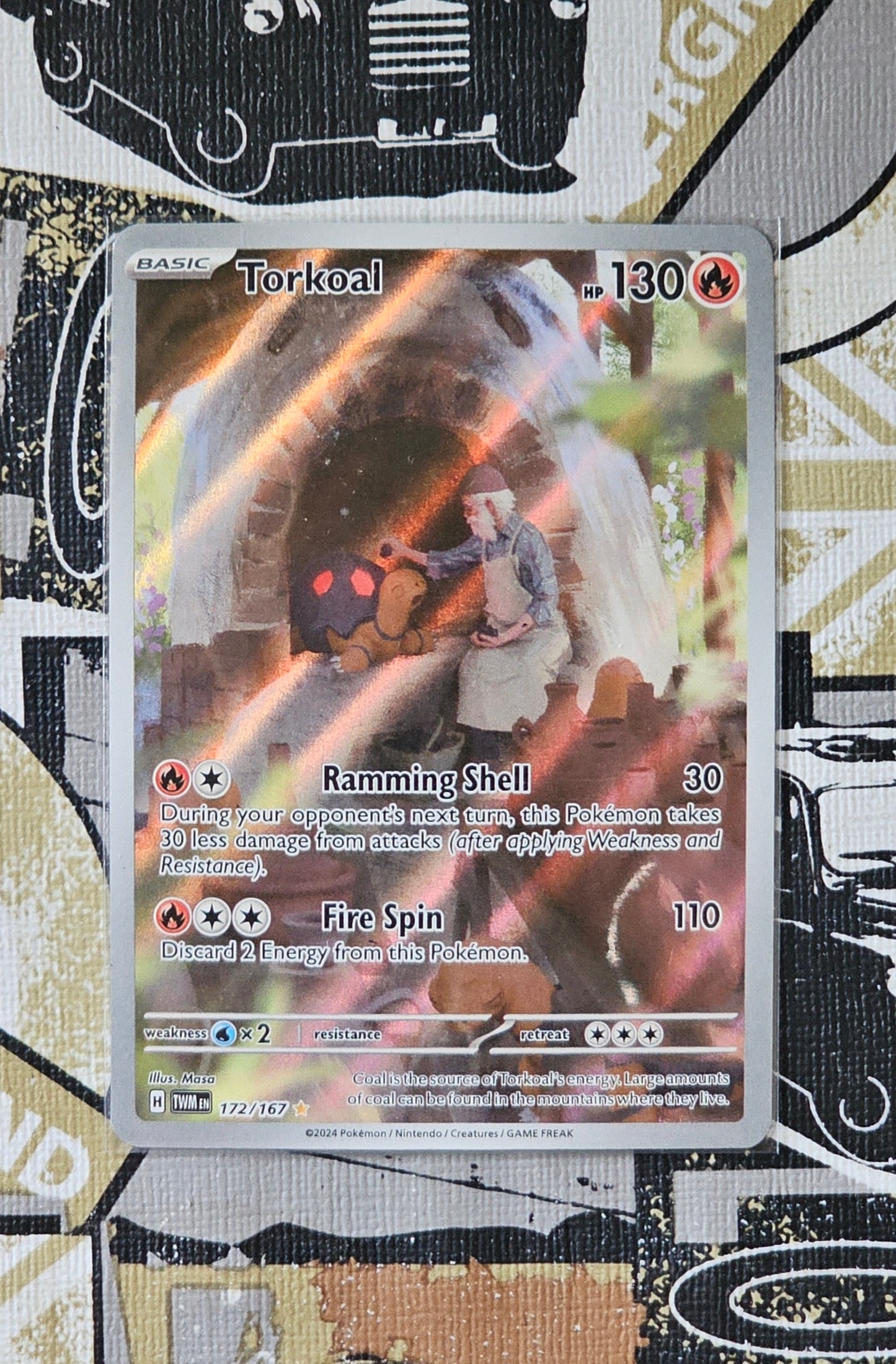 Torkoal 172/167 Illustration Rare