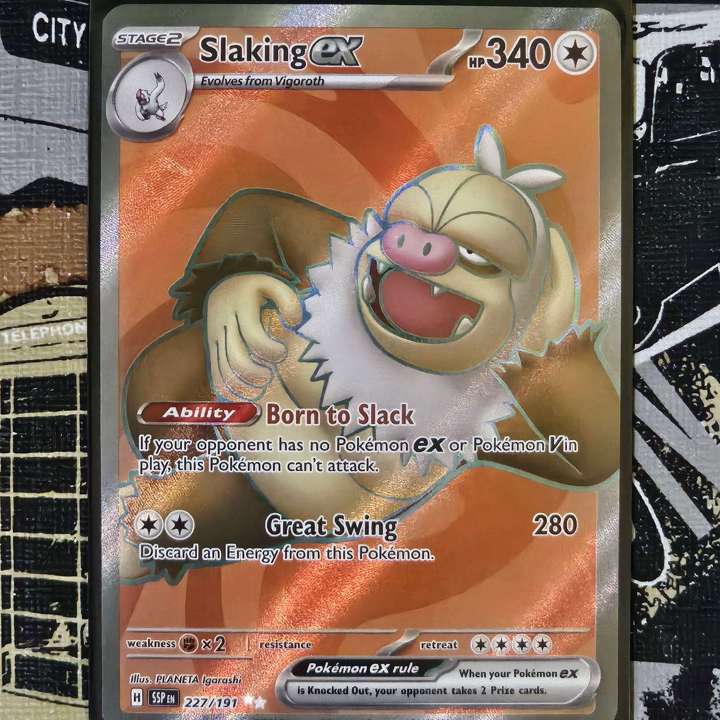 Slaking 227/191 Ultra Rare
