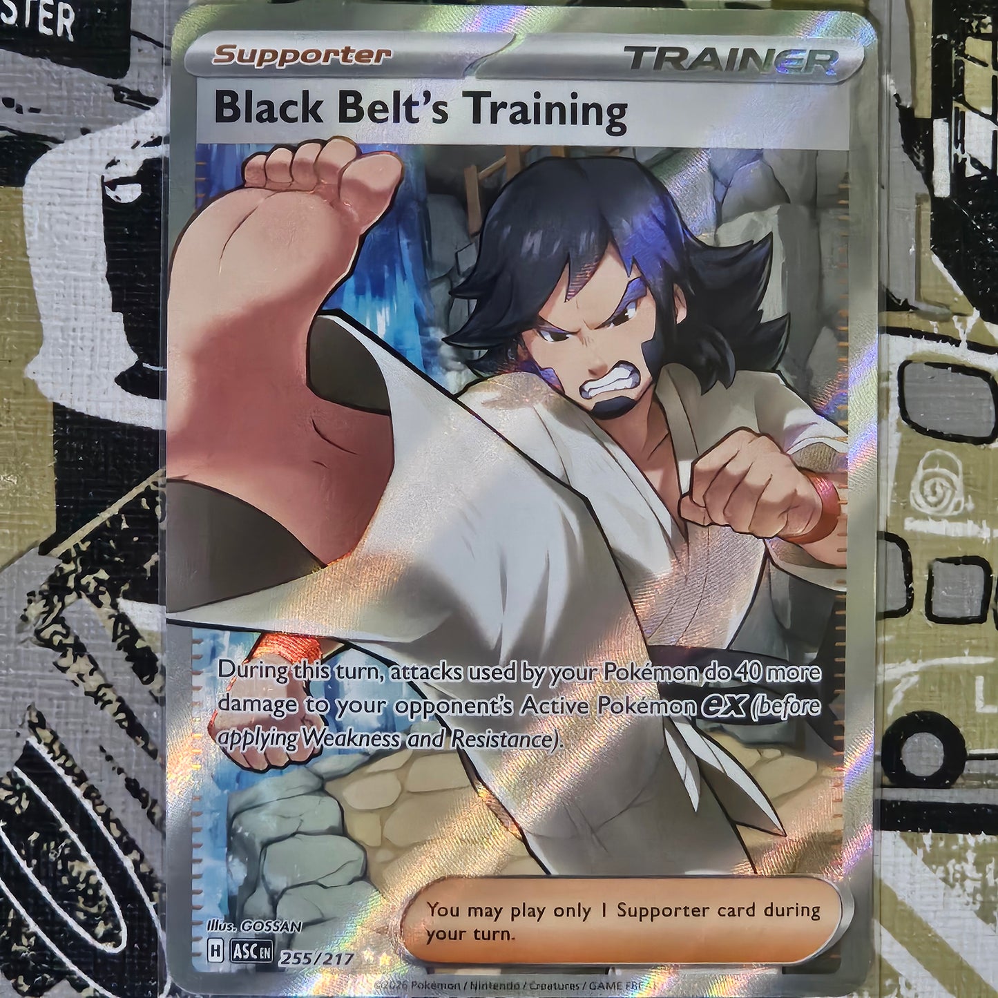Black Belt's Training 255/217 Ultra Rare