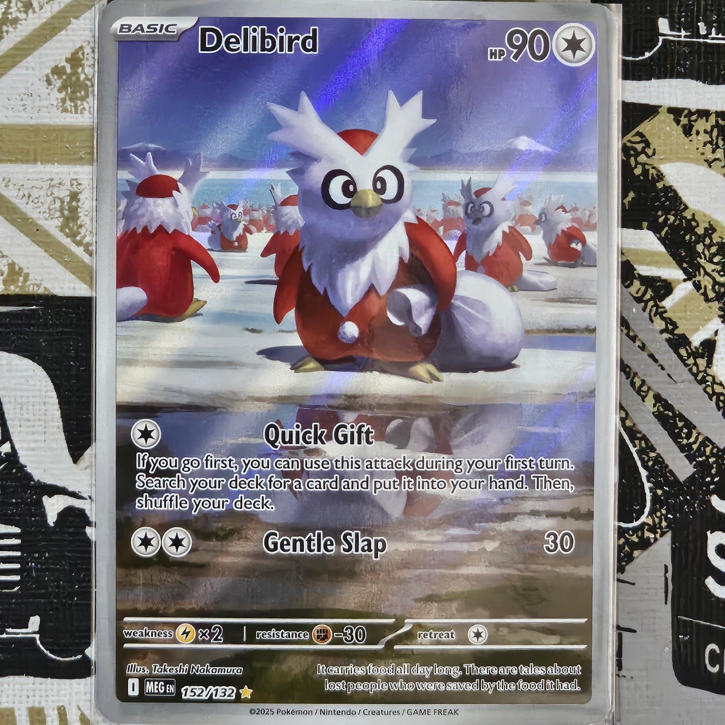 Delibird 152/132 Shiny Rare