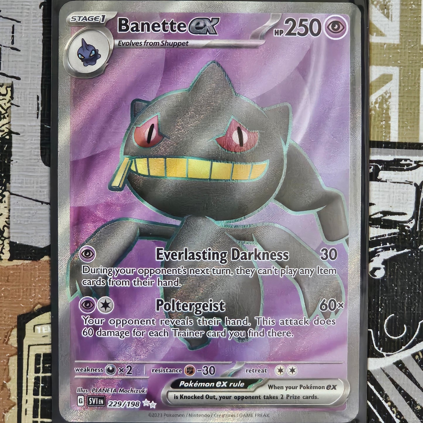 Banette ex 229/198 Ultra Rare