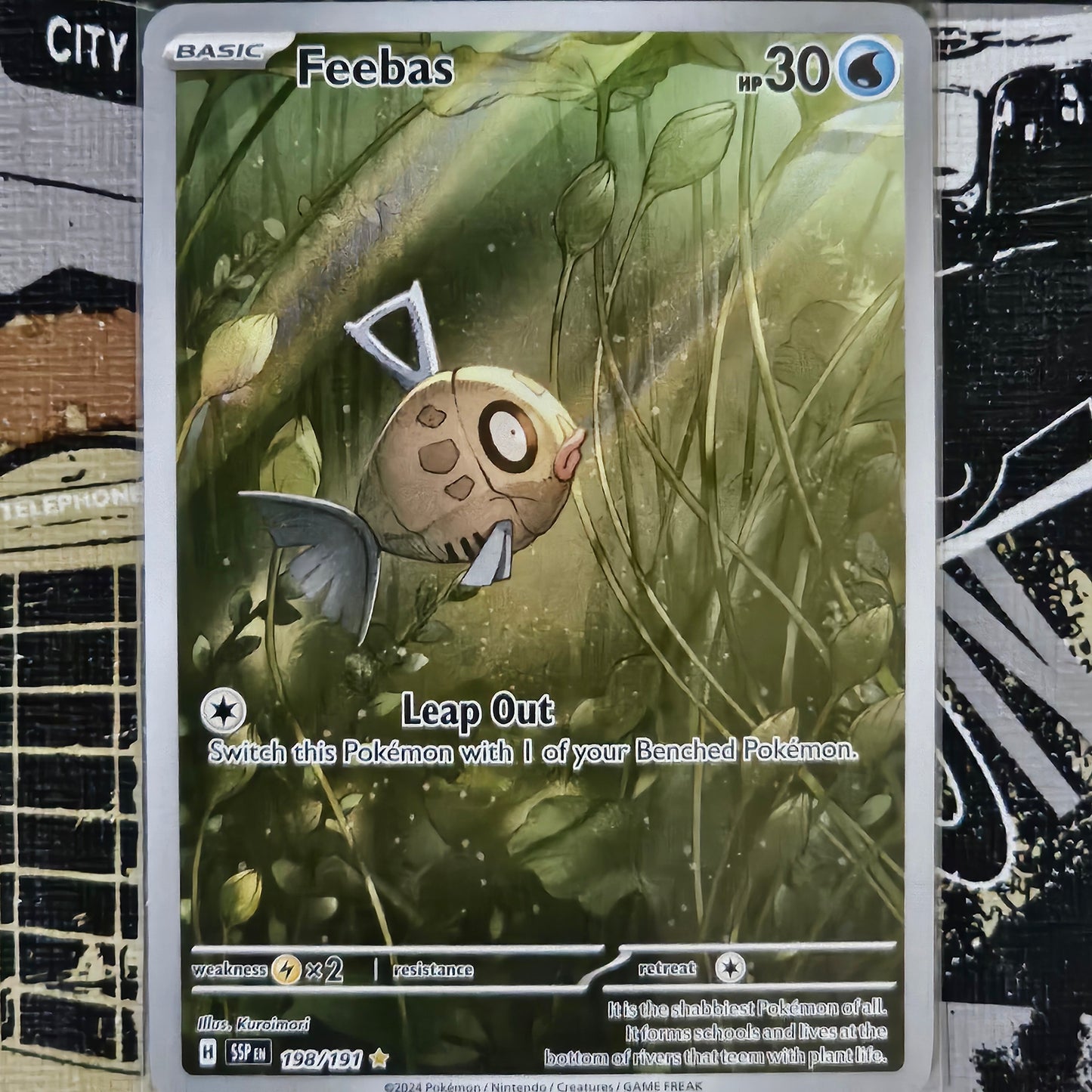 Feebas 198/191 Illustration Rare
