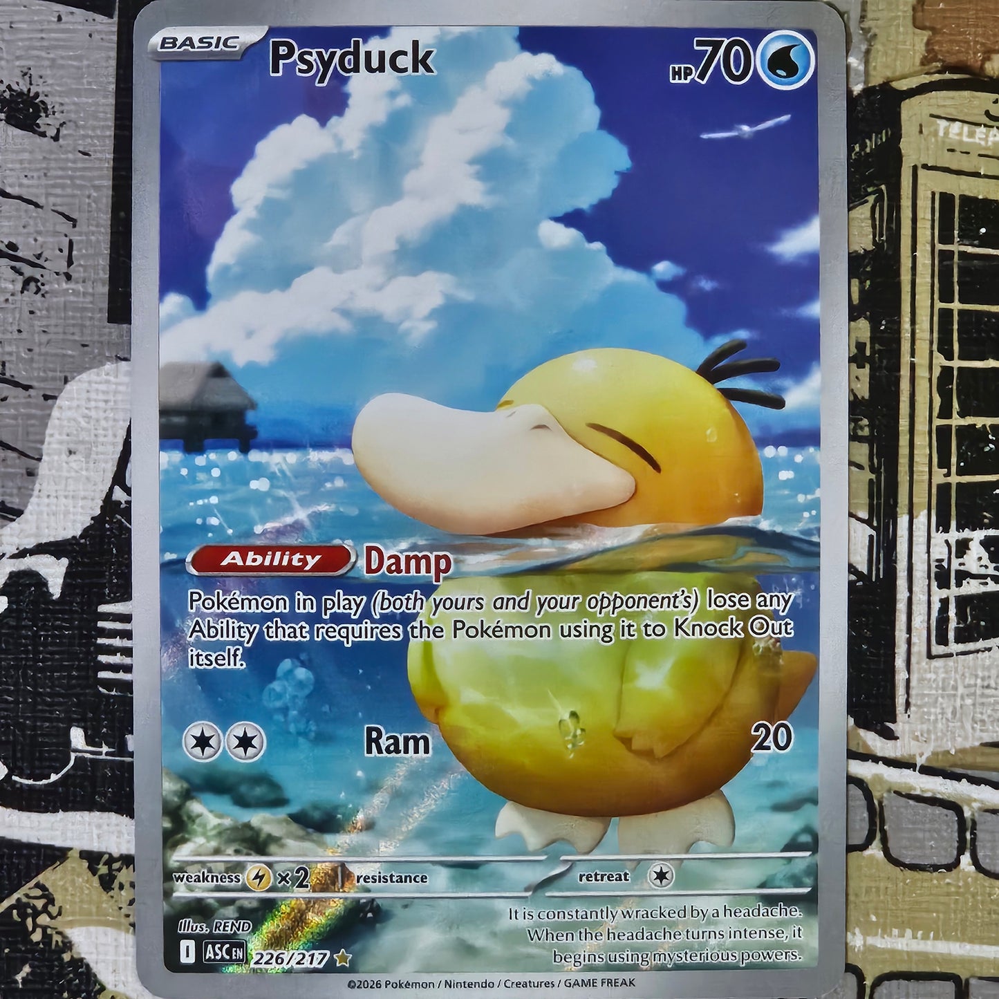 Psyduck 226/217 Illustration Rare