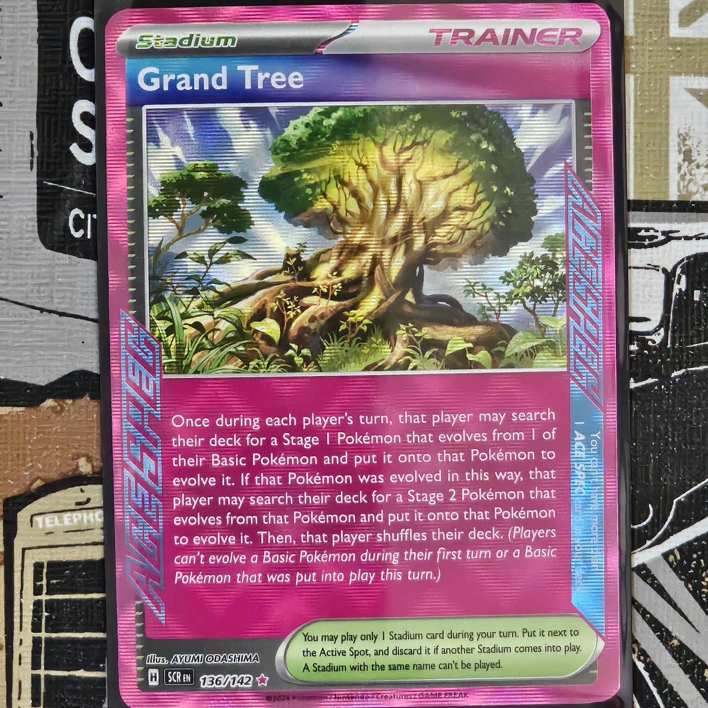 Grand Tree 136/142 ACE SPEC Rare