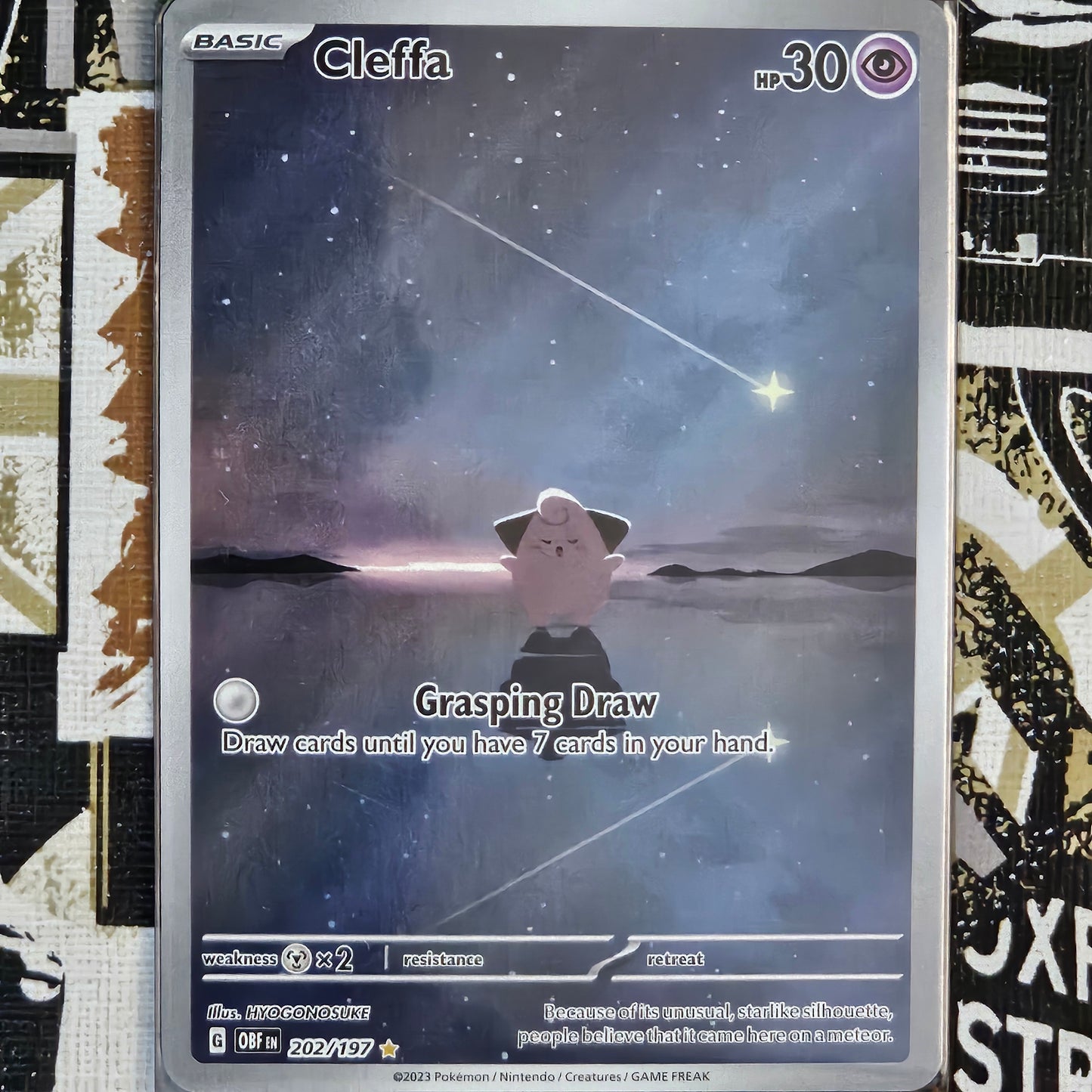 Cleffa 202/197 Illustration Rare