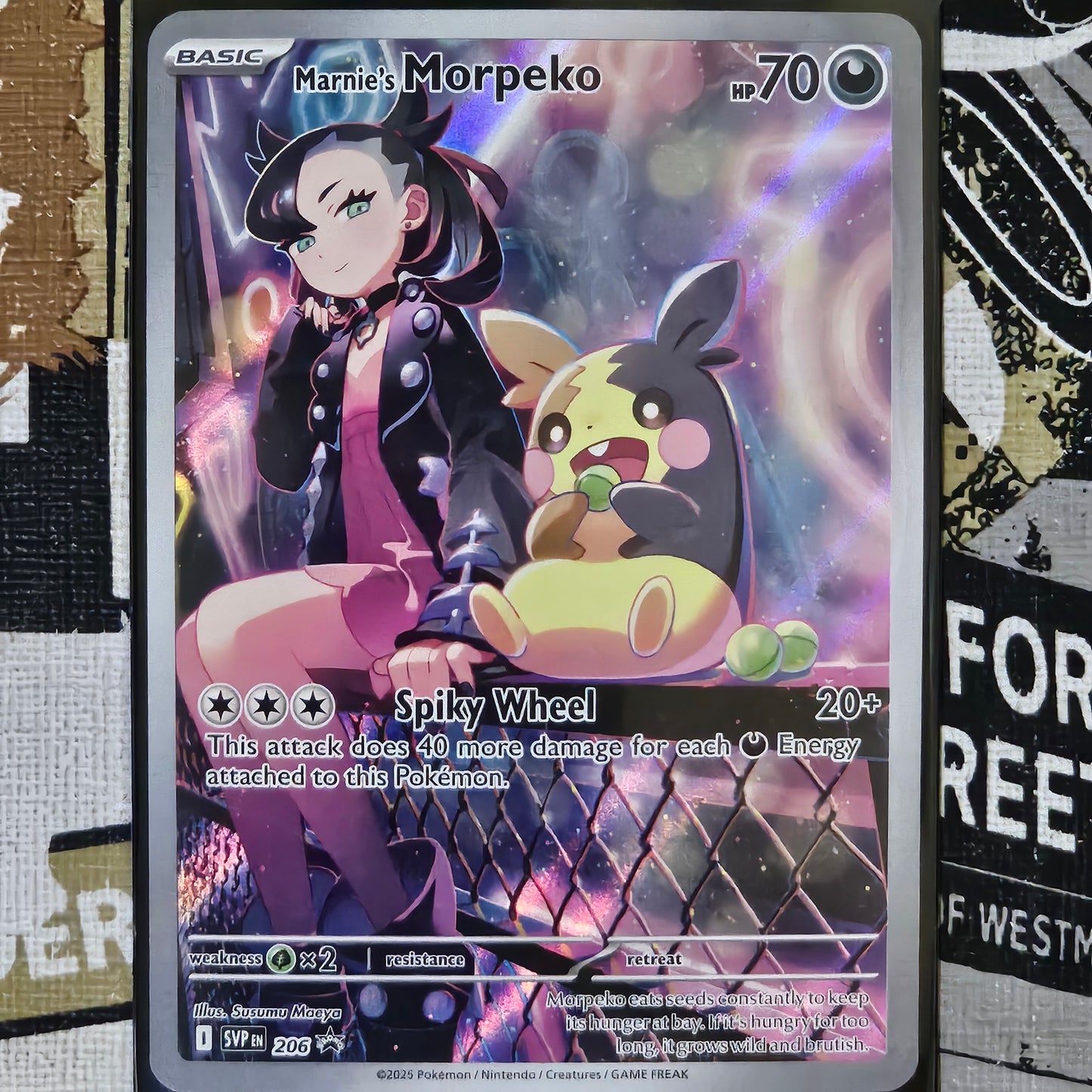 Marnie's Morpeko SVP206 Promo