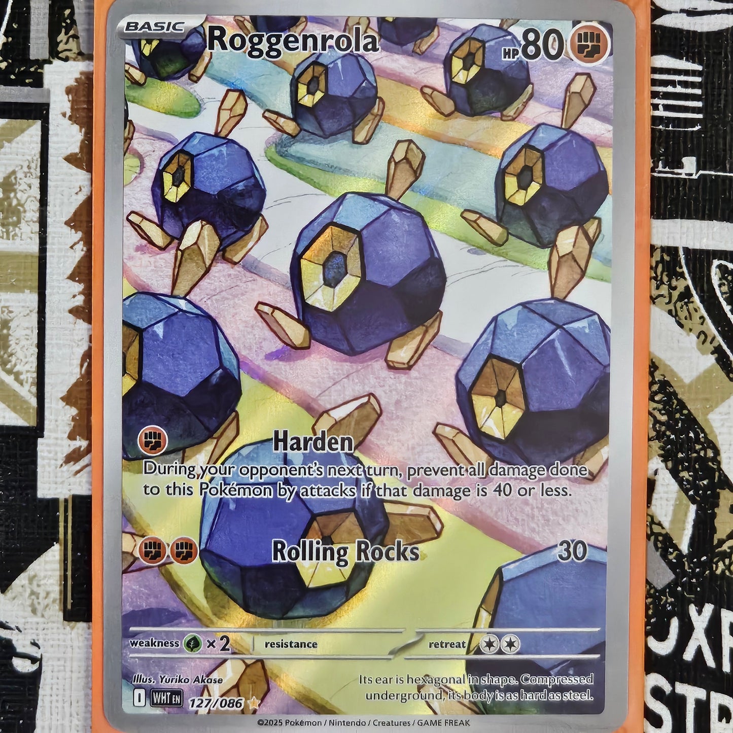 Roggenrola 127/086 Illustration Rare