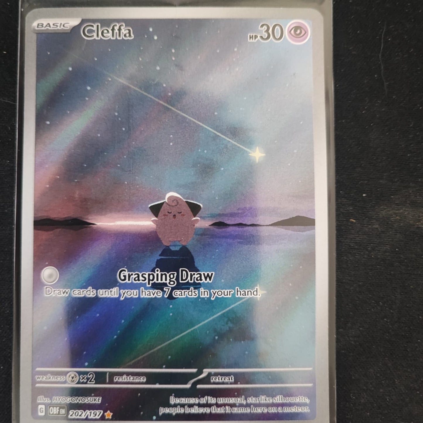 Cleffa 202/197 Illustration Rare