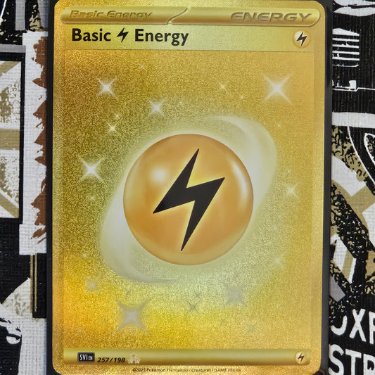 Basic Lightning Energy 257/198 Hyper Rare