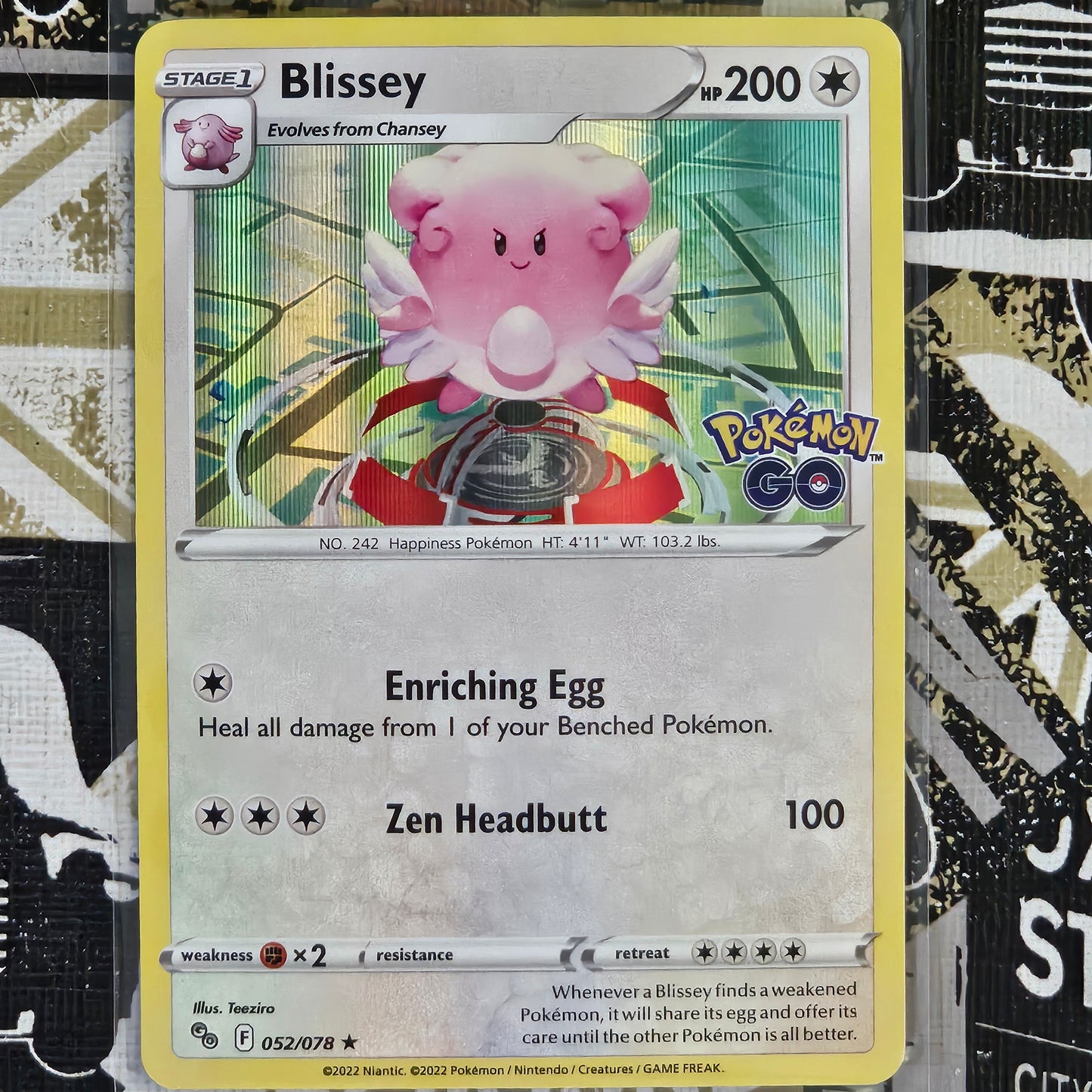 Blissey 052/078 Holo Rare
