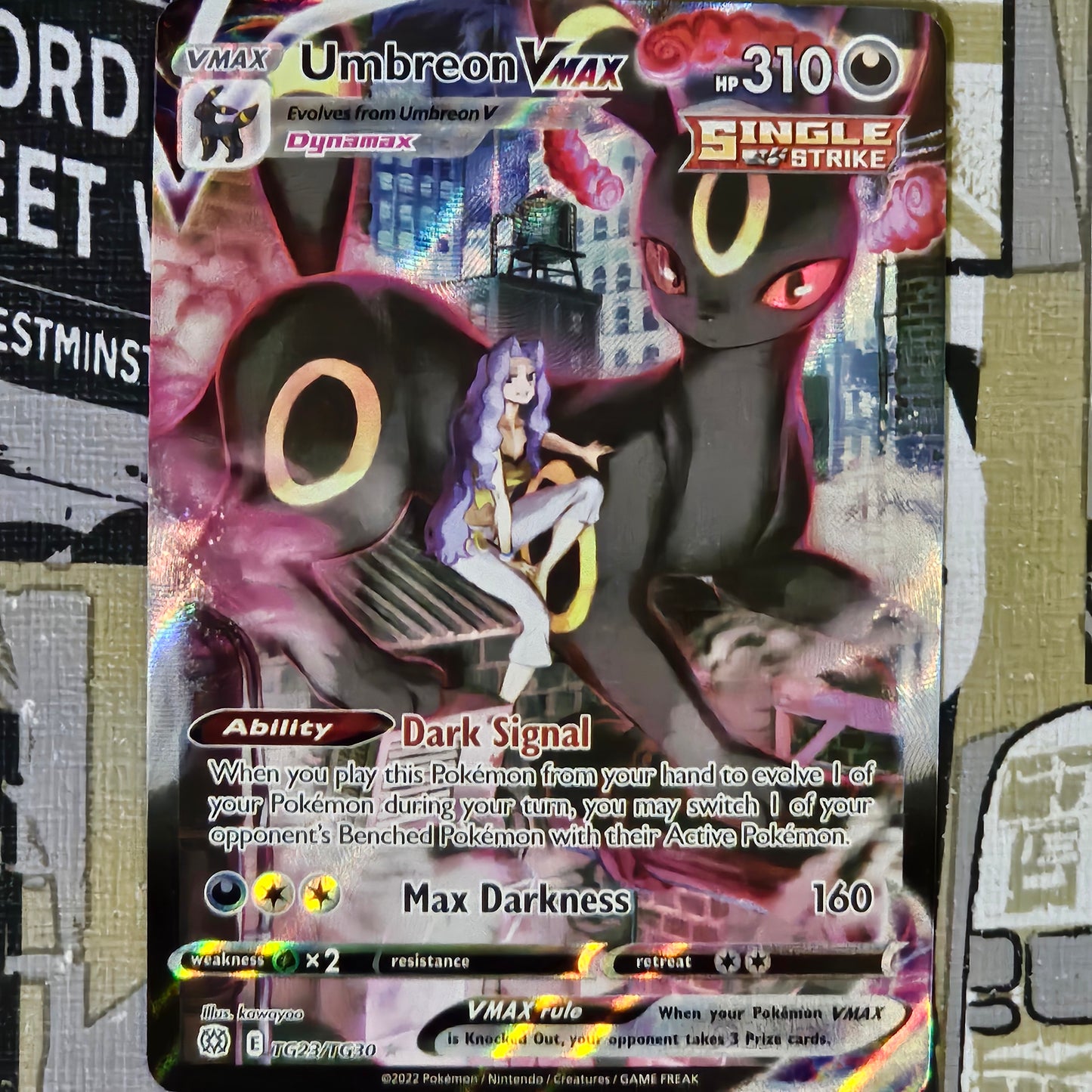 Umbreon VMax TG23/TG30 Ultra Rare
