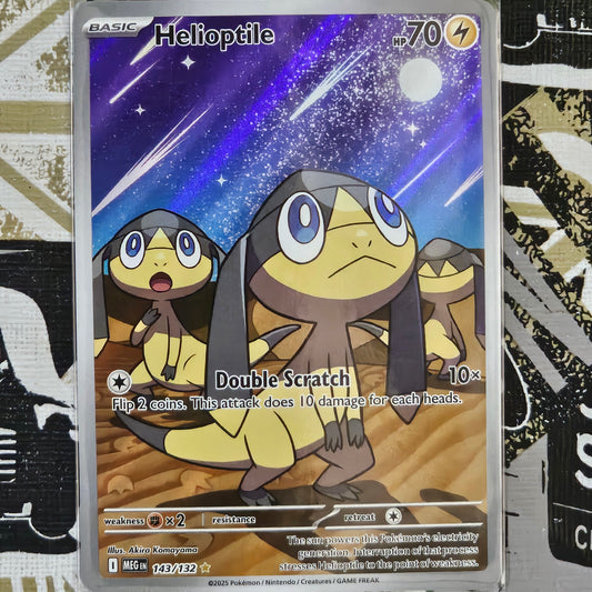 Helioptile 143/132 Shiny Rare