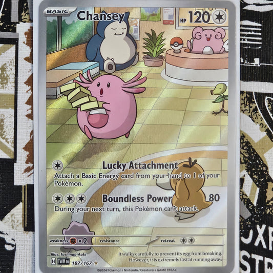 Chansey 187/167 Illustration Rare