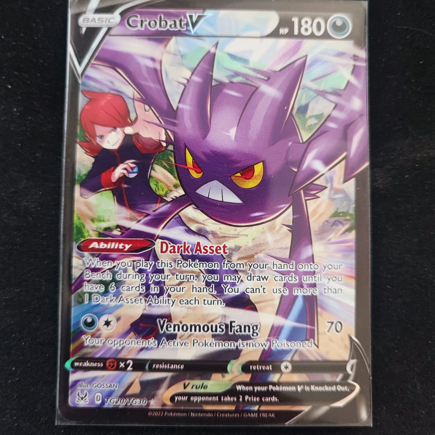 Crobat V TG20/TG30 Ultra Rare