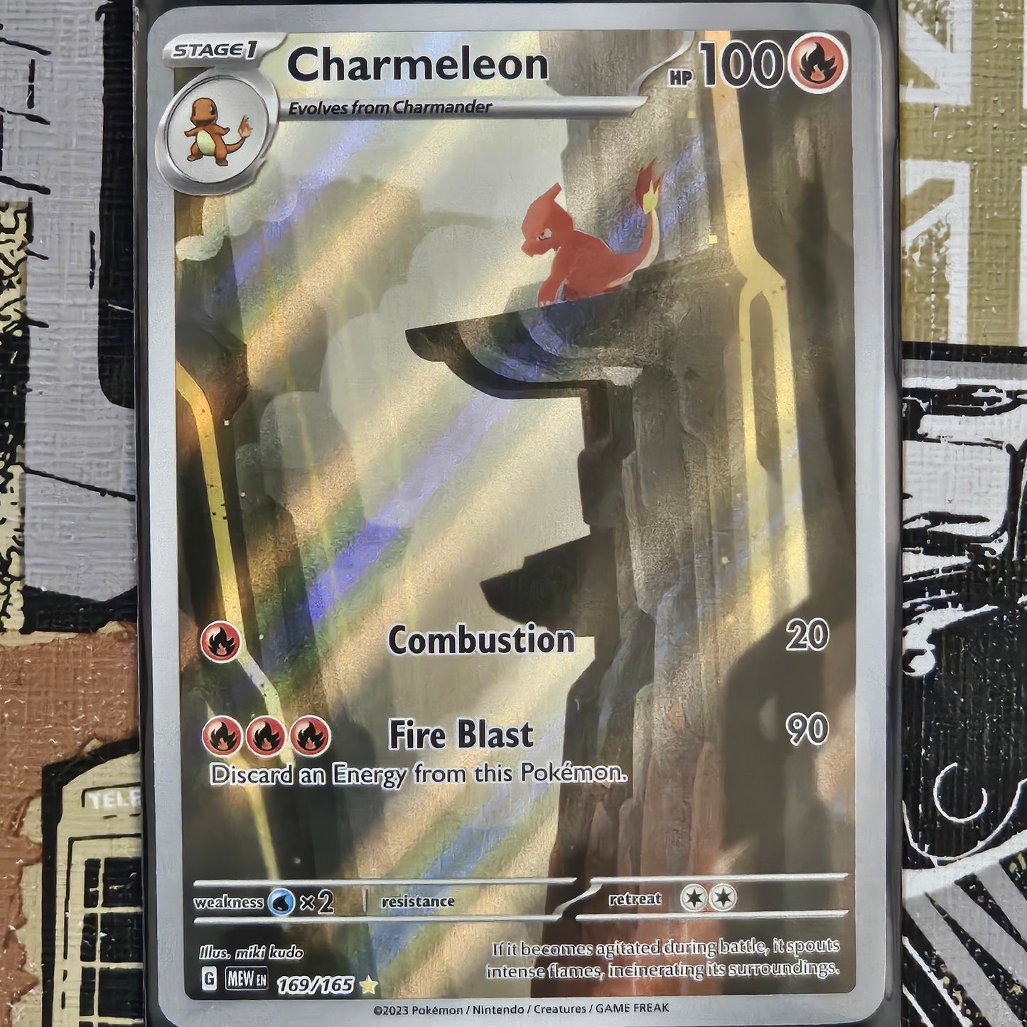 Charmeleon 169/165 Illustration Rare
