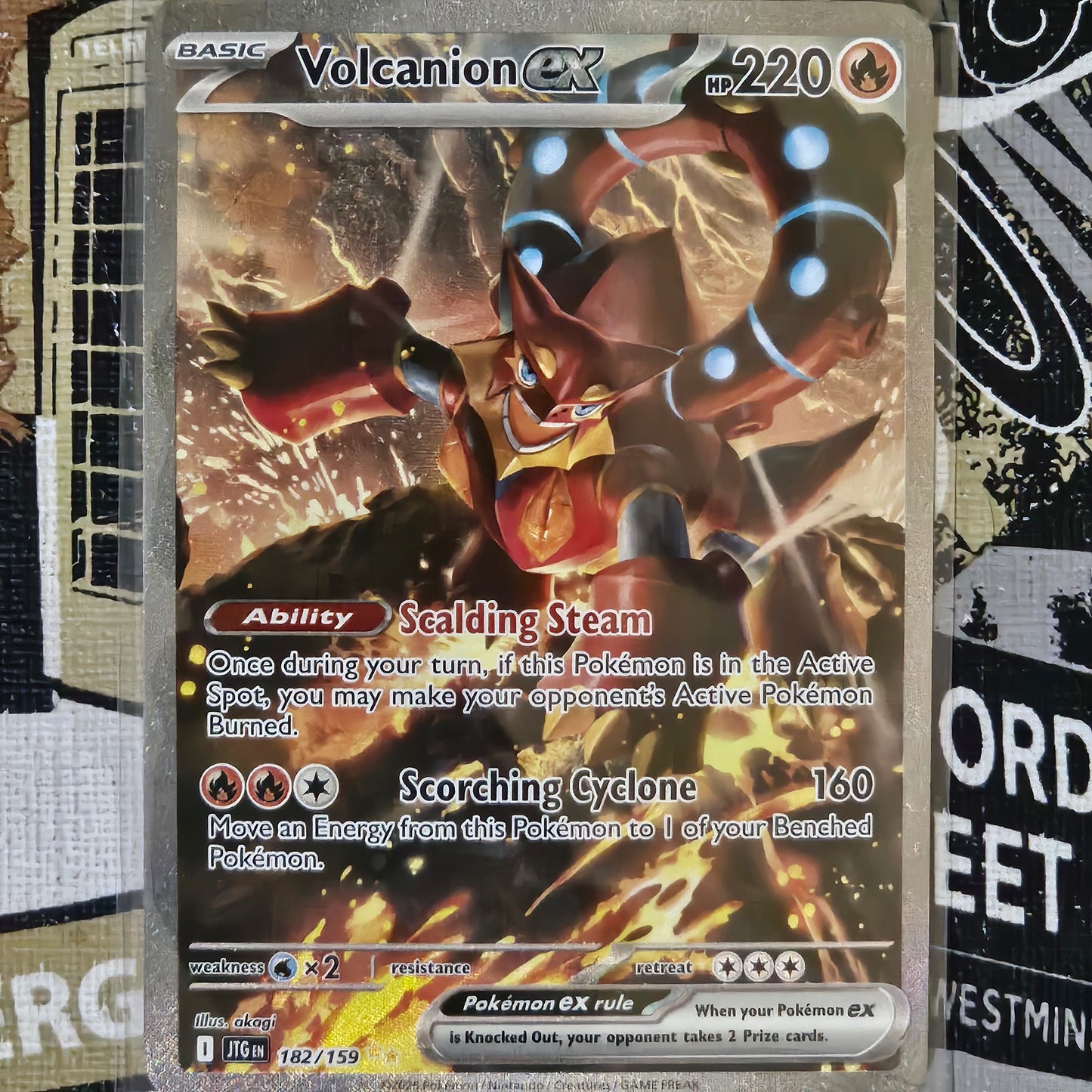 Volcanion ex 182/159 Special Illustration Rare