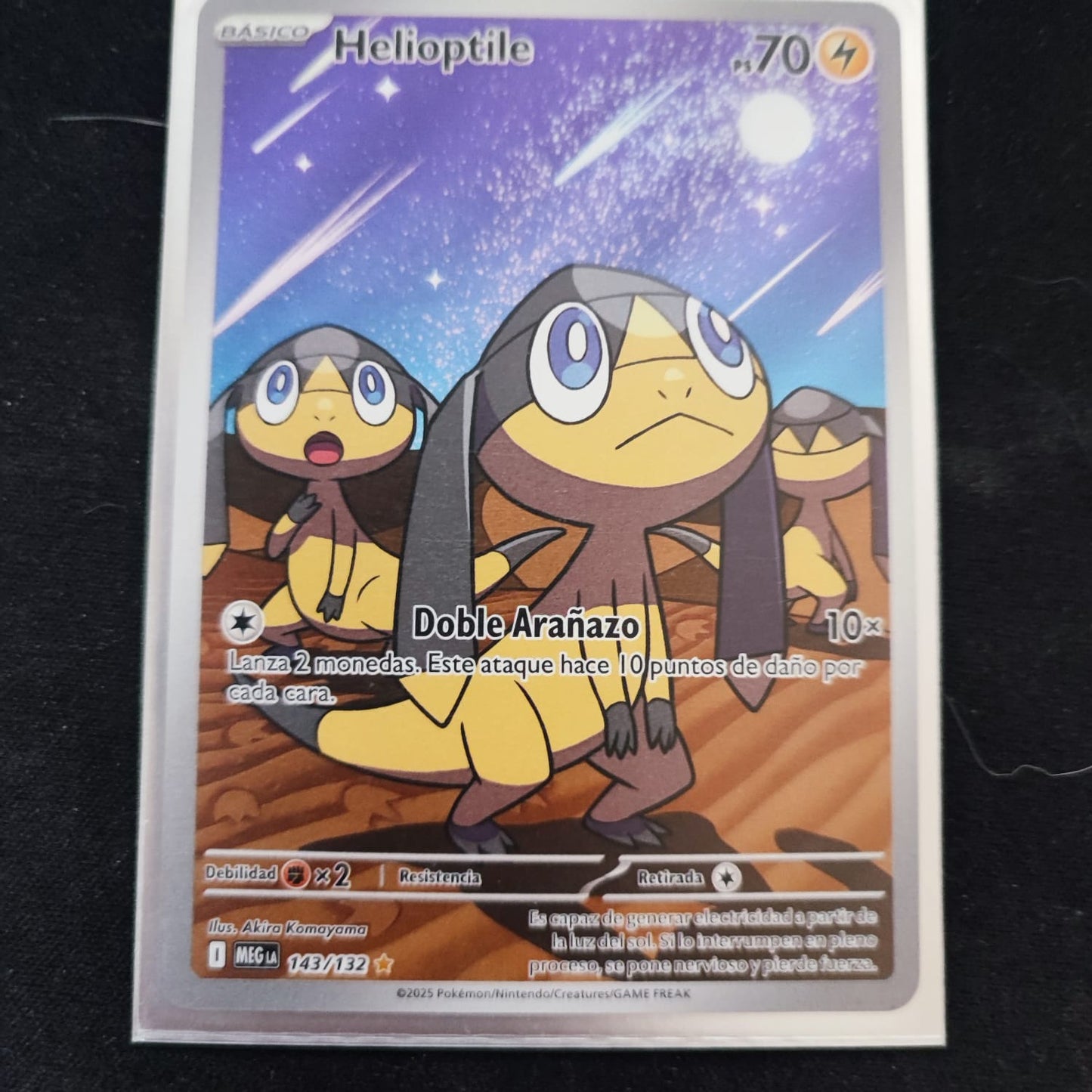 Helioptile 143/132 Illustration Rare