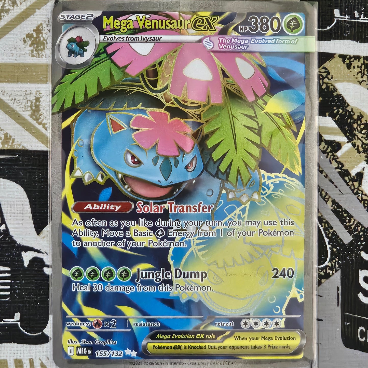 Mega Venusaur ex 155/132 Ultra Rare