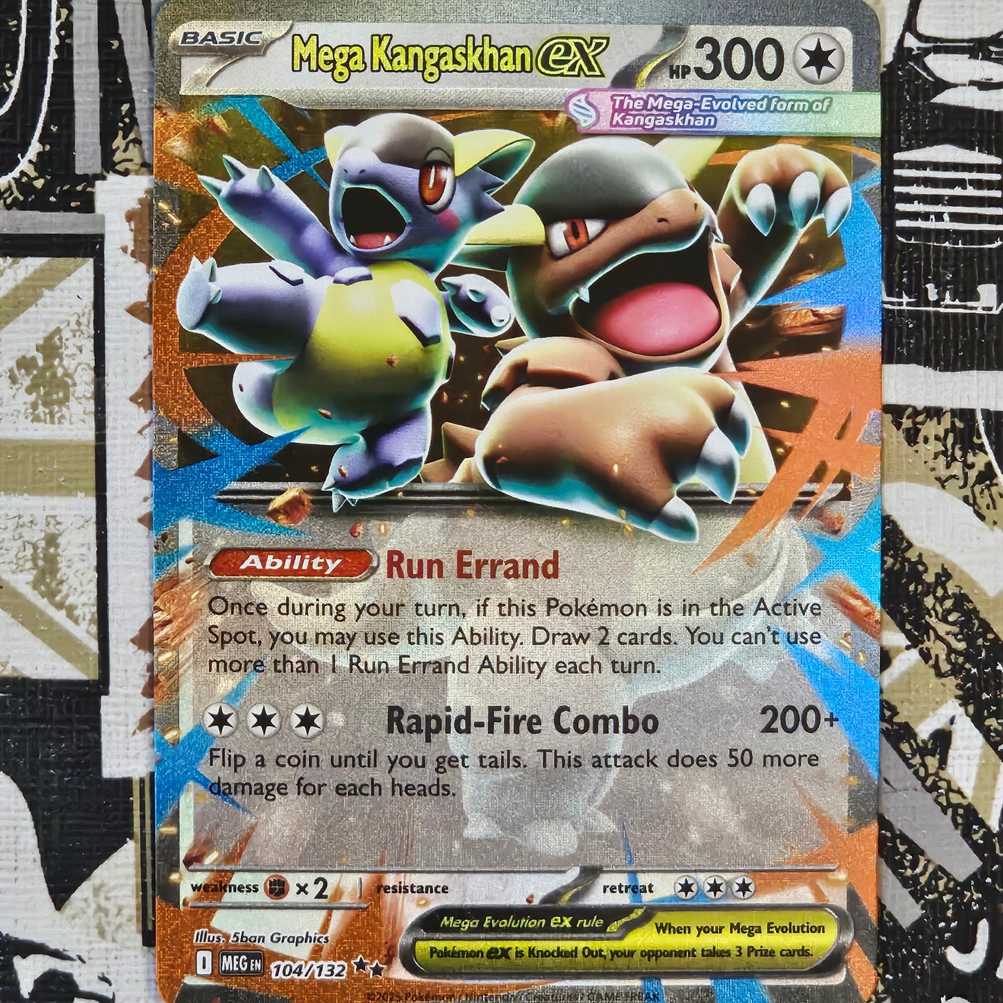 Mega Kangaskhan ex 104/132 Double Rare