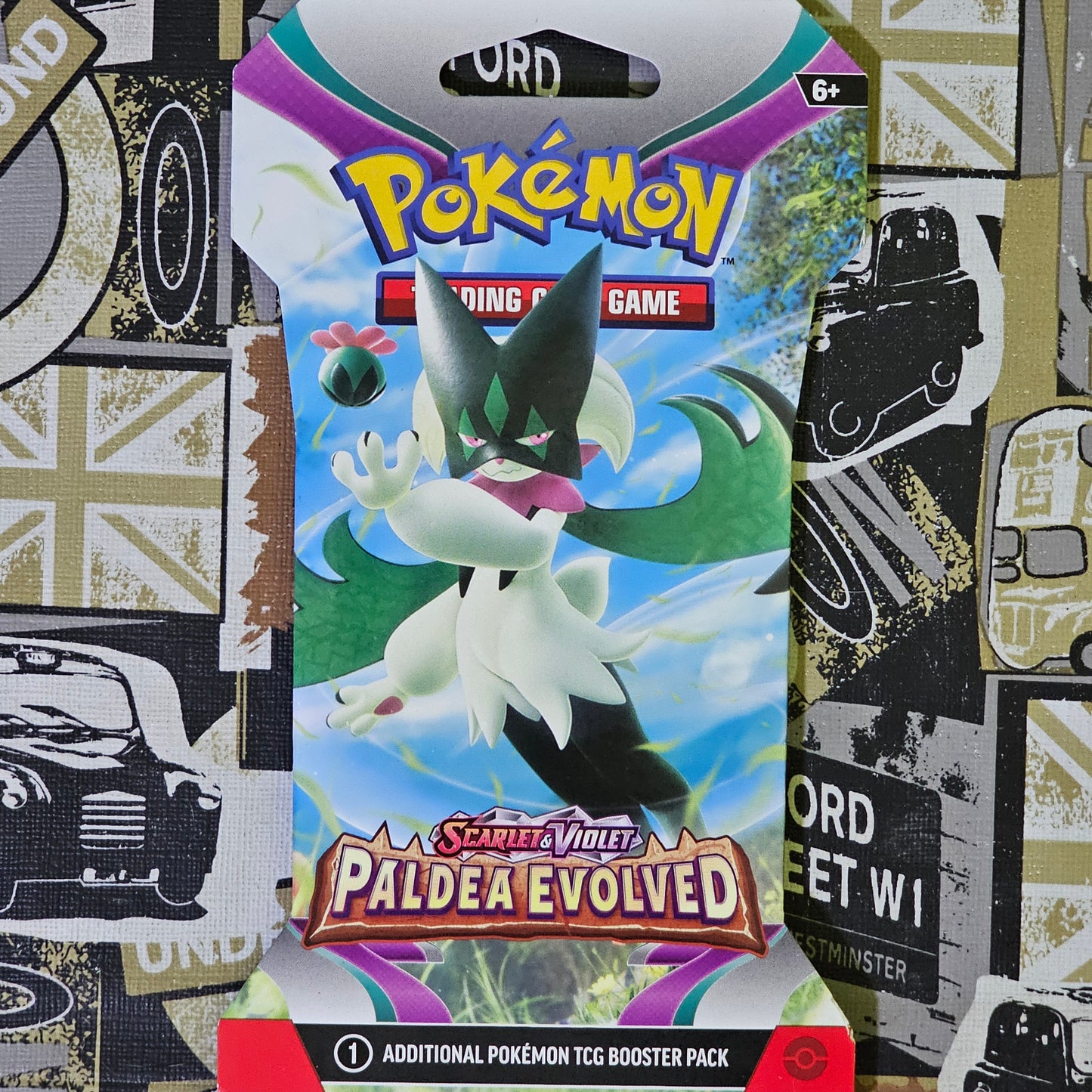 Paldea Evolved Sleeved Booster Pack