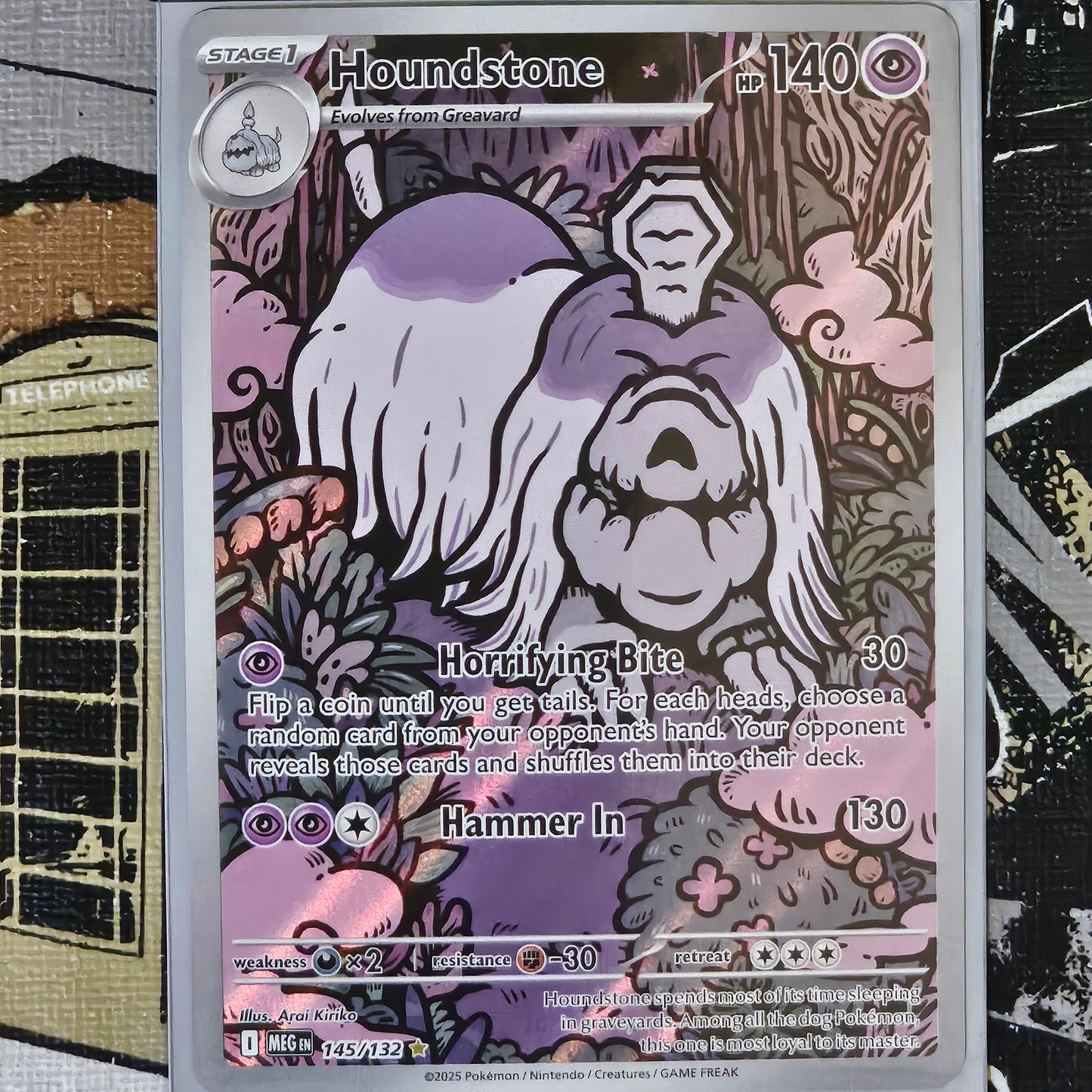 Houndstone 145/132 Illustration