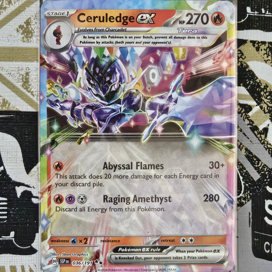 Ceruledge ex 036/191 Double Rare